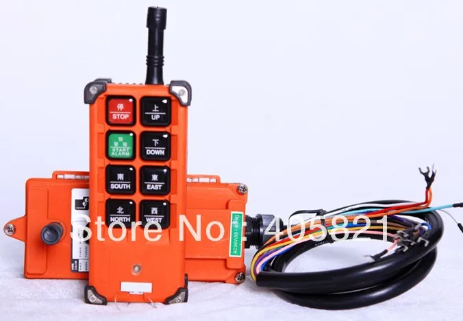 F21-E1B industrial remote controller Hoist remote control lift crane switch 1transmitter+1receiver AC/DC18-65V,AC/DC 65-440V
F21-E1B industrial remote controller Hoist remote control lift crane switch 1transmitter+1receiver AC/DC18-65V,AC/DC 65-440V