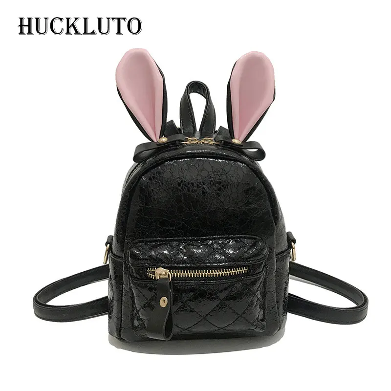 HuckLuto 2019 New Promotion Sale Korean Fashion Luxury Cute Animal Student Small Backpack Leather Rabbit Ears Women's Backpack
HuckLuto 2019 New Promotion Sale Korean Fashion Luxury Cute Animal Student Small Backpack Leather Rabbit Ears Women's Backpack