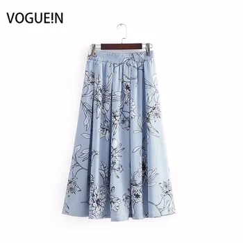 VOGUEIN New Womens Casual Floral Print Striped Print A-Line Elastic Waist Midi Skirt Wholesale
VOGUEIN New Womens Casual Floral Print Striped Print A-Line Elastic Waist Midi Skirt Wholesale