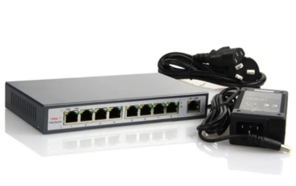 ONV 8-port PoE switch 8+1E Port desktop Fast Ethernet Switch network cameras powered POE31008P
ONV 8-port PoE switch 8+1E Port desktop Fast Ethernet Switch network cameras powered POE31008P