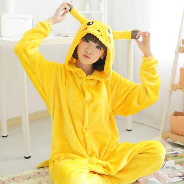 Adult Pikachu Kigurumi Onesies Cartoon Animal Cosplay Pajamas Suit Flannel Warm Soft Sleepwear Jumpsuits Pijama Panda Pyjama COS
Adult Pikachu Kigurumi Onesies Cartoon Animal Cosplay Pajamas Suit Flannel Warm Soft Sleepwear Jumpsuits Pijama Panda Pyjama COS