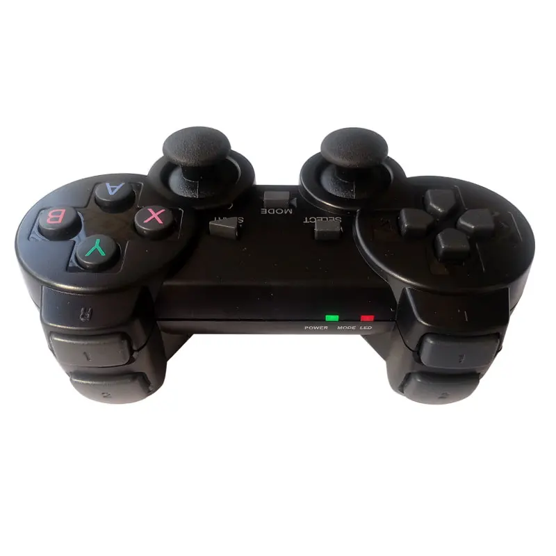Wireless computer game controller PC gamepad with double joystick double vibration mini USB dongle for Winows XP/win7/win8/win10