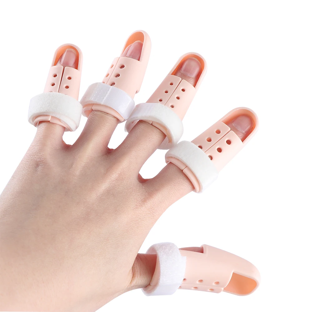Plastic Finger Support Brace DIP Splint Joint Fracture Pain Protection Brace Finger Orthotics Personal Health Care tool
Plastic Finger Support Brace DIP Splint Joint Fracture Pain Protection Brace Finger Orthotics Personal Health Care tool