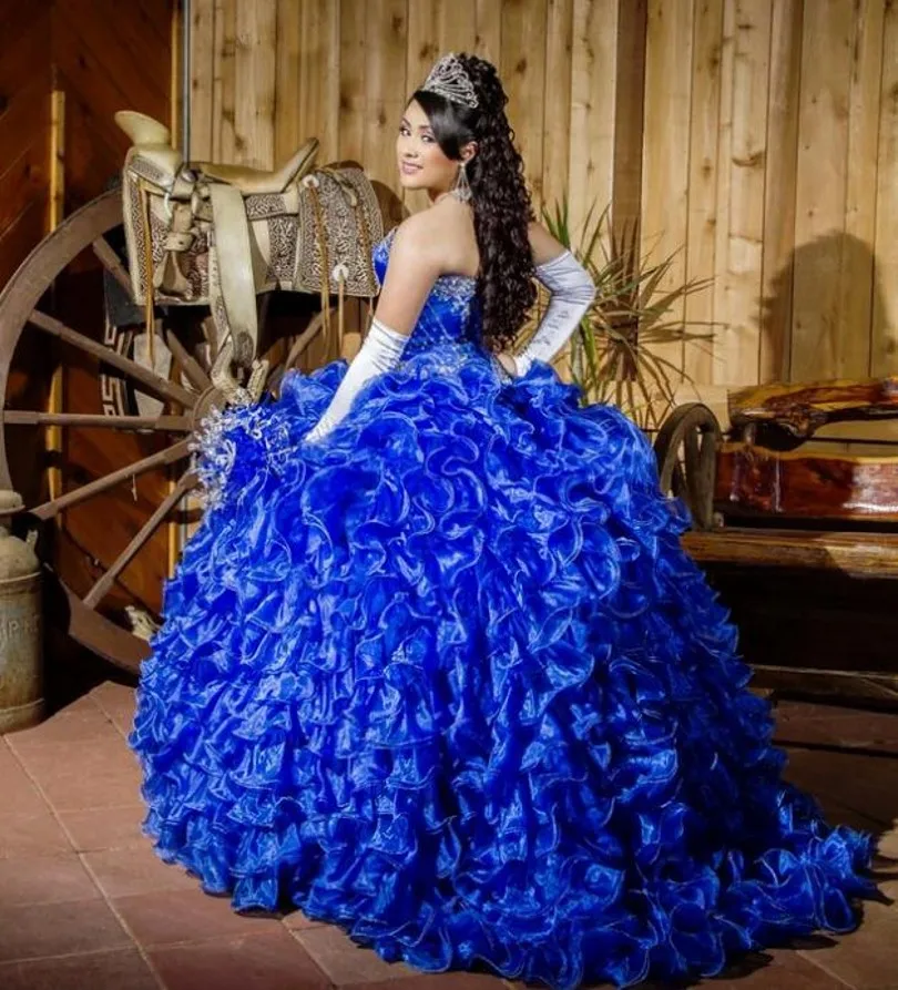 2018 Long Ball Gown Quinceanera Dresses Sweet 16 Year Princess Dresses For 15 Years Real Pictures Tiered Ruffles
2018 Long Ball Gown Quinceanera Dresses Sweet 16 Year Princess Dresses For 15 Years Real Pictures Tiered Ruffles