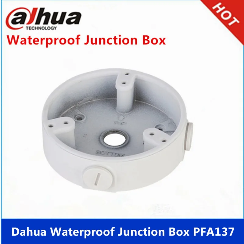 Dahua Waterproof Junction Box PFA137 for Dahua IP Camera IPC-HDBW4431R-S & IPC-HDBW4431R-ZS CCTV Mini Dome Camera DH-PFA137
Dahua Waterproof Junction Box PFA137 for Dahua IP Camera IPC-HDBW4431R-S & IPC-HDBW4431R-ZS CCTV Mini Dome Camera DH-PFA137