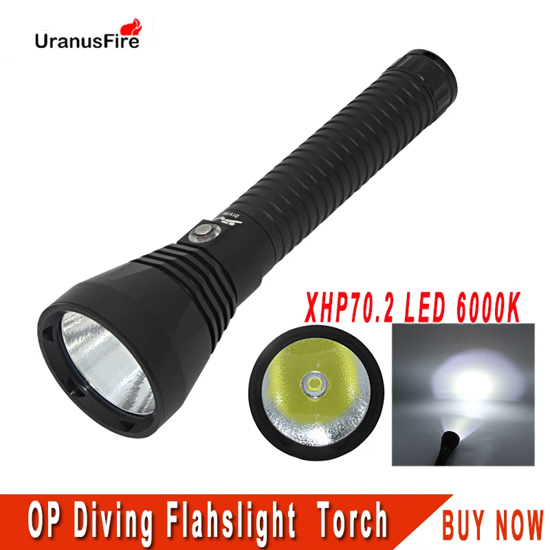 Uranusfire XHP70.2 LED Diving Flashlight waterproof lanterna tatica 26650 high power led flash light xhp70 4000 lumens
Uranusfire XHP70.2 LED Diving Flashlight waterproof lanterna tatica 26650 high power led flash light xhp70 4000 lumens