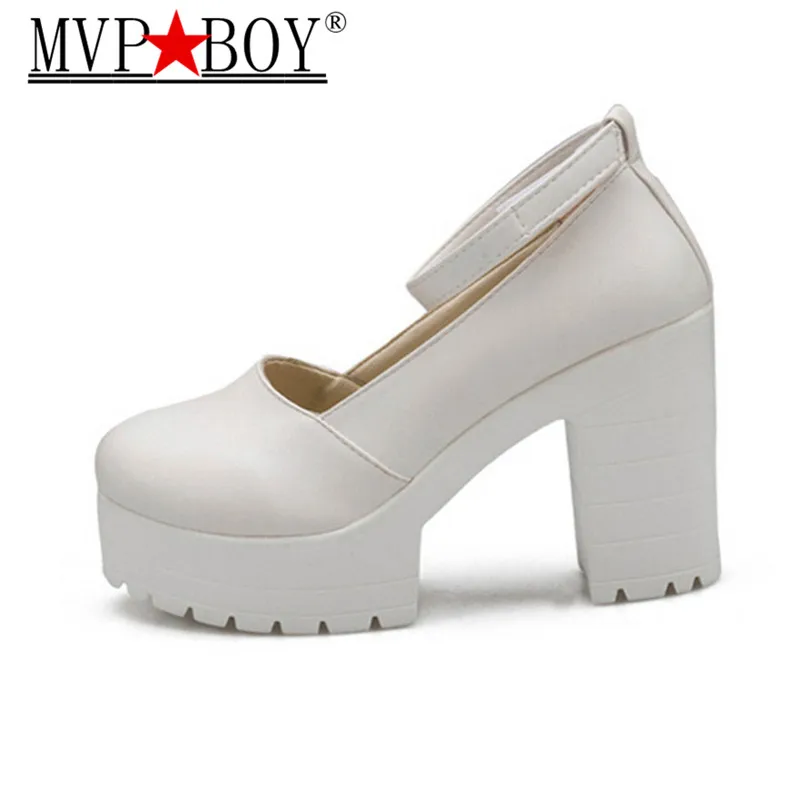 MVP BOY Women shoes spring summer ladies footwear casual thick heels platform shoes girls women high heels shoes 10 cm pumps
MVP BOY Women shoes spring summer ladies footwear casual thick heels platform shoes girls women high heels shoes 10 cm pumps