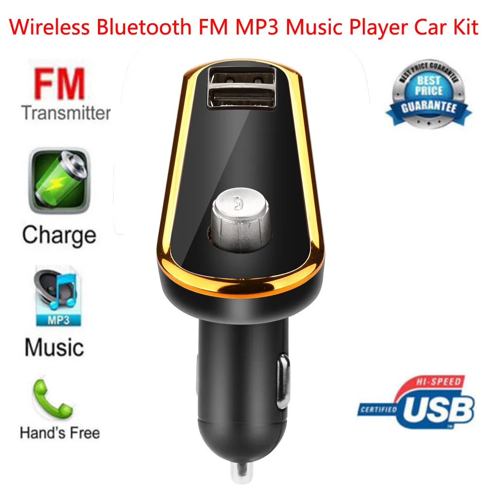 

Bluetooth Kits for Car Handsfree FM Transmitter Modulator Audio Players for Car fm трансмиттер aux кабель Dropshipping ##0