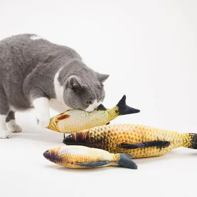 New cat toy simulation fish cat mint plush toy Funny cat toy Pet molar bite toy Grass carp doll pillow
New cat toy simulation fish cat mint plush toy Funny cat toy Pet molar bite toy Grass carp doll pillow