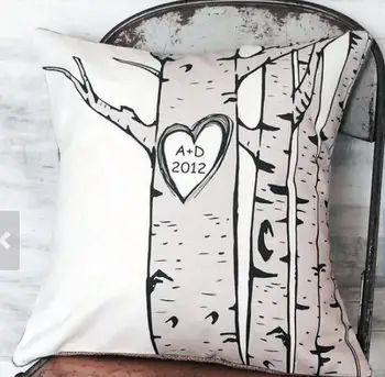 Custom tree heart Pillow Cover - wedding Decor -tree love Pillow Cover - personalized name and date pillow cover
Custom tree heart Pillow Cover - wedding Decor -tree love Pillow Cover - personalized name and date pillow cover