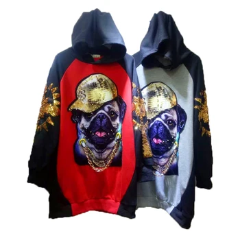 Dog Print Loose Casual Hoodies Women Sweatshirts Long Holographic Streetwear Punk Korean Long-Sleeved Pullovers Hoodies 50D0012
Dog Print Loose Casual Hoodies Women Sweatshirts Long Holographic Streetwear Punk Korean Long-Sleeved Pullovers Hoodies 50D0012