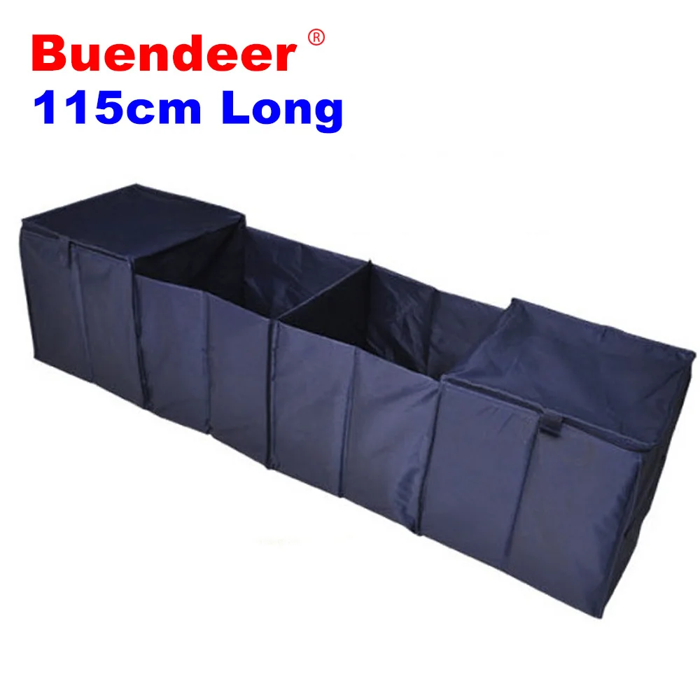 Buendeer 115cm long Car Organizer Boot Stuff Storage Bags Organiser Car Stowing Tidying Back Collapsible Trunk Box Navy Blue
Buendeer 115cm long Car Organizer Boot Stuff Storage Bags Organiser Car Stowing Tidying Back Collapsible Trunk Box Navy Blue