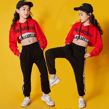 Children Jazz Dance Costume Girls Hip Hop Performance Red Clothing Kids Street/Modern Dance Practice Catwalk Show Wear DQL036
Children Jazz Dance Costume Girls Hip Hop Performance Red Clothing Kids Street/Modern Dance Practice Catwalk Show Wear DQL036