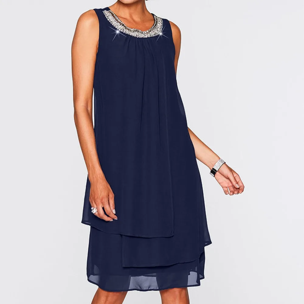 Plus Size Sexy Women Dress Chiffon Summer Women's Dresses Sequin O-neck Sleeveless Casual Evening Swing Party Dress 19March26
Plus Size Sexy Women Dress Chiffon Summer Women's Dresses Sequin O-neck Sleeveless Casual Evening Swing Party Dress 19March26