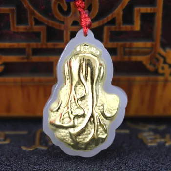 Natural White Hetian Jade Necklace Pendant For Men Women 24k Gold Fine Chinese Cabbage Pendants Jewelry For Male Female Femme
Natural White Hetian Jade Necklace Pendant For Men Women 24k Gold Fine Chinese Cabbage Pendants Jewelry For Male Female Femme