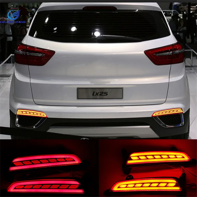 Chuangxiang Multi-function LED Rear Fog Lamp Fog Light For Hyundai Creta IX25 2015 2016 2017 2018 Accessories
Chuangxiang Multi-function LED Rear Fog Lamp Fog Light For Hyundai Creta IX25 2015 2016 2017 2018 Accessories
