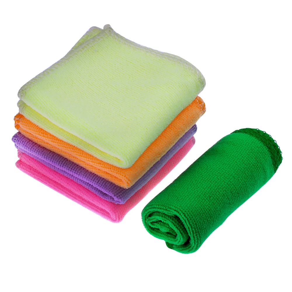 20*20cm 10PCS Polyester Fiber Towel Cleaning Cloth Quick Dry Towel Absorbent Scouring Pad Car Auto Wash Clean Tool Color Ramdom
20*20cm 10PCS Polyester Fiber Towel Cleaning Cloth Quick Dry Towel Absorbent Scouring Pad Car Auto Wash Clean Tool Color Ramdom