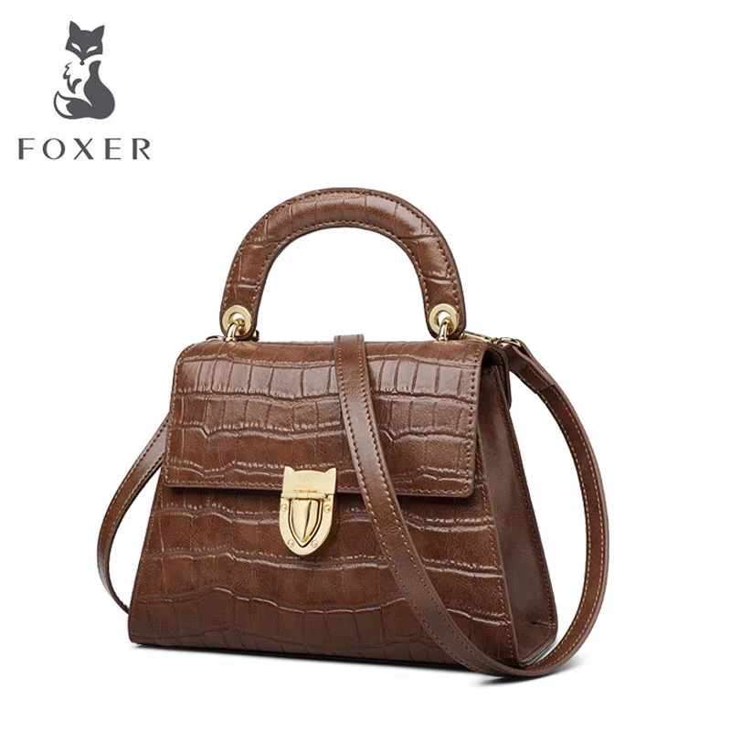 FOXER mini bag female 2019 new fashion wild shoulder retro small crossbody handbag
FOXER mini bag female 2019 new fashion wild shoulder retro small crossbody handbag