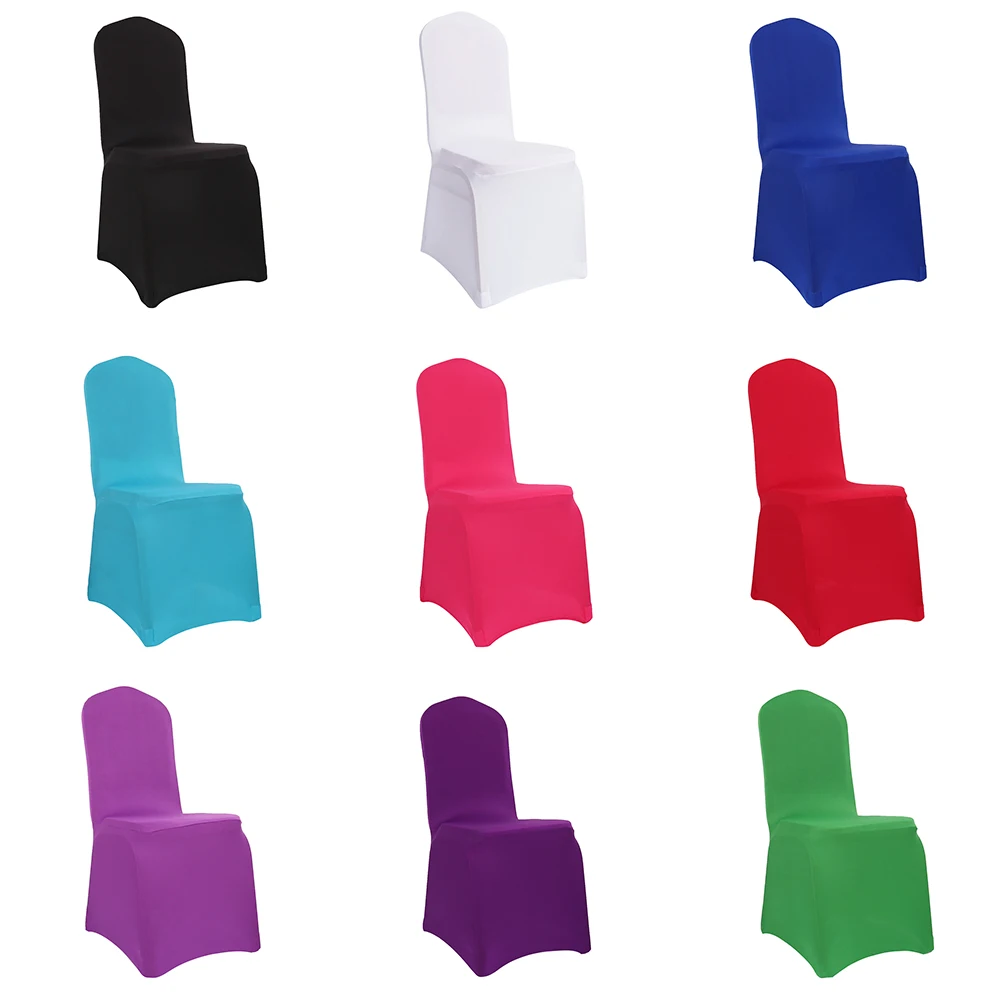 Chair Covers Spandex Solid Color Removable Anti-dirty Stretch Machine Washable for Banquet Wedding Restaur Seat Cover 2/4/6/8lot
Chair Covers Spandex Solid Color Removable Anti-dirty Stretch Machine Washable for Banquet Wedding Restaur Seat Cover 2/4/6/8lot
