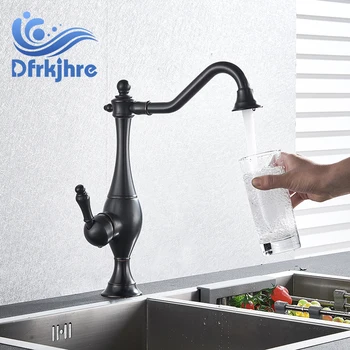 Dfrkjhre Kitchen Sink Faucet Oil Rubbed Bronze Finished Deck Mounted 360 Degree Rotation Single Handle Mixer Tap
Dfrkjhre Kitchen Sink Faucet Oil Rubbed Bronze Finished Deck Mounted 360 Degree Rotation Single Handle Mixer Tap
