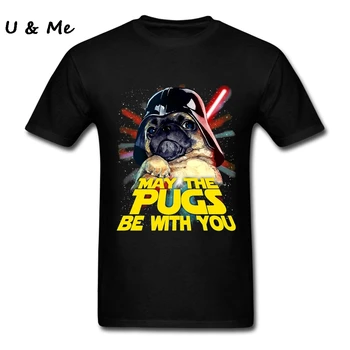 Hot T Shirt Teenager May The Pugs Be With You Shirts Tops 3D Pug Dog T-Shirts Men Clothes
Hot T Shirt Teenager May The Pugs Be With You Shirts Tops 3D Pug Dog T-Shirts Men Clothes