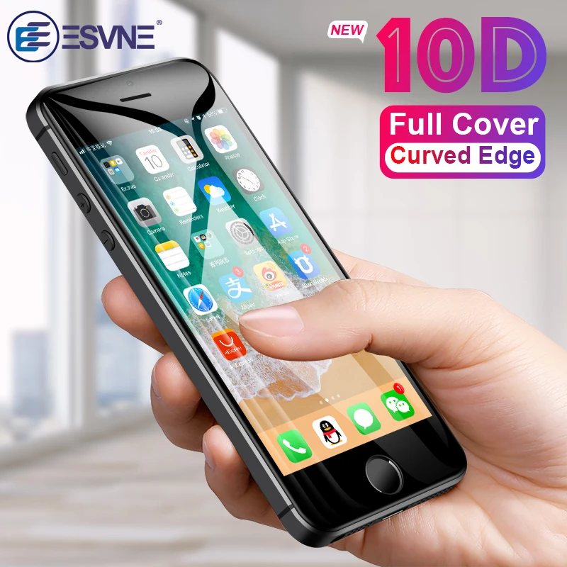 ESVNE 10D Full cover Protective Glass For iPhone se glass Protection on iPhone 5s glass 5 Screen Protector Tempered Glass Film
ESVNE 10D Full cover Protective Glass For iPhone se glass Protection on iPhone 5s glass 5 Screen Protector Tempered Glass Film
