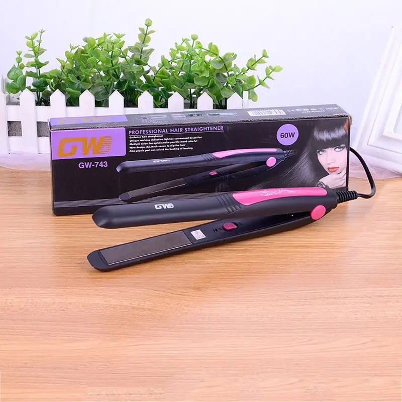 Professional Hair Straightener Tourmaline Ceramic Heating Plate Adjustable Temperature Styling Tools Travel
Professional Hair Straightener Tourmaline Ceramic Heating Plate Adjustable Temperature Styling Tools Travel