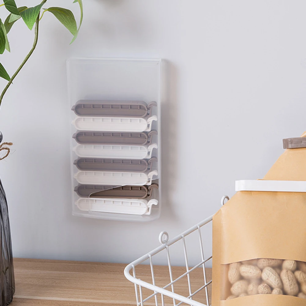 Wall-mounted food sealer Sealer Snack Fresh Food Storage Bag Clips Mini Vacuum Sealing Clamp Food Clip Kitchen Tool accessories
Wall-mounted food sealer Sealer Snack Fresh Food Storage Bag Clips Mini Vacuum Sealing Clamp Food Clip Kitchen Tool accessories