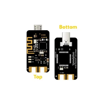 Speedybee Bluetooth-USB Adapter 2nd Generation Module Supported with iOS and Android 2-6S for FPV Flight Controller F3 F4 Drone
Speedybee Bluetooth-USB Adapter 2nd Generation Module Supported with iOS and Android 2-6S for FPV Flight Controller F3 F4 Drone