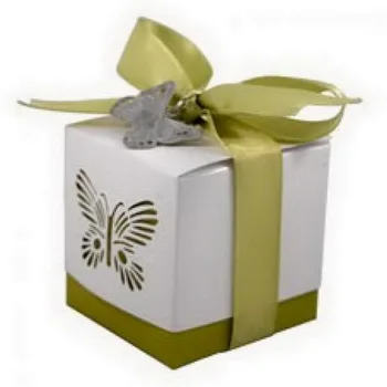 Factory sale Wedding favor box Laser-cut Butterfly Favor Box Boxes Gift Boxes 50pcs
Factory sale Wedding favor box Laser-cut Butterfly Favor Box Boxes Gift Boxes 50pcs