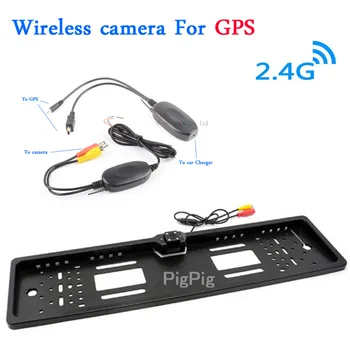 2.4G Wireless Car Rear View Camera European License Plate Frame camera Parking License Camera For Car GPS 2.5 Parking System
2.4G Wireless Car Rear View Camera European License Plate Frame camera Parking License Camera For Car GPS 2.5 Parking System