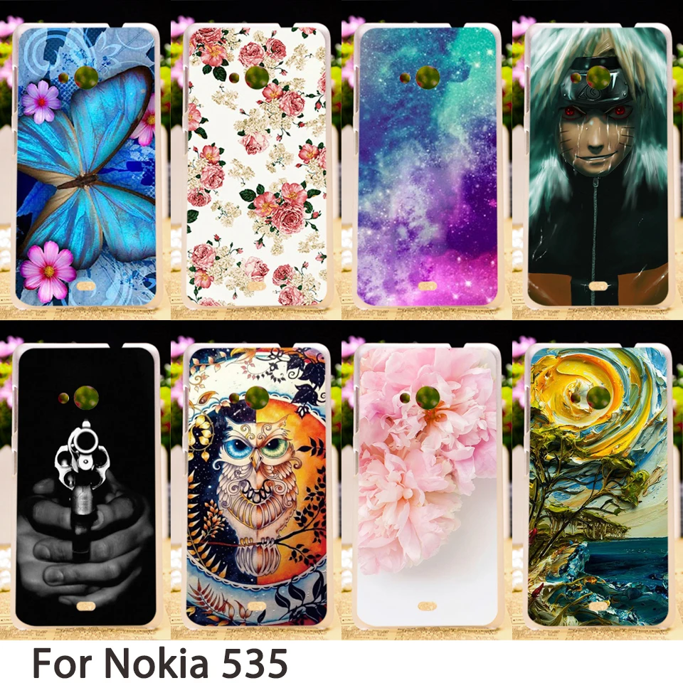 TAOYUNXI Soft Phone Cases For Microsoft Nokia Lumia 535 N535 5.0 inch Cases Colorful Smartphone Hard Back Covers Skin Bags
TAOYUNXI Soft Phone Cases For Microsoft Nokia Lumia 535 N535 5.0 inch Cases Colorful Smartphone Hard Back Covers Skin Bags