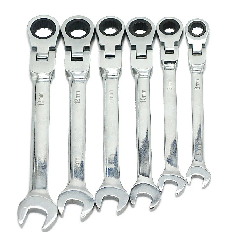 Yalku 8-13mm Moving Head Ratchet Wrench Set Car Repair Tools Electric Appliance Repair Tool Household Tools CR-V Wrench
Yalku 8-13mm Moving Head Ratchet Wrench Set Car Repair Tools Electric Appliance Repair Tool Household Tools CR-V Wrench