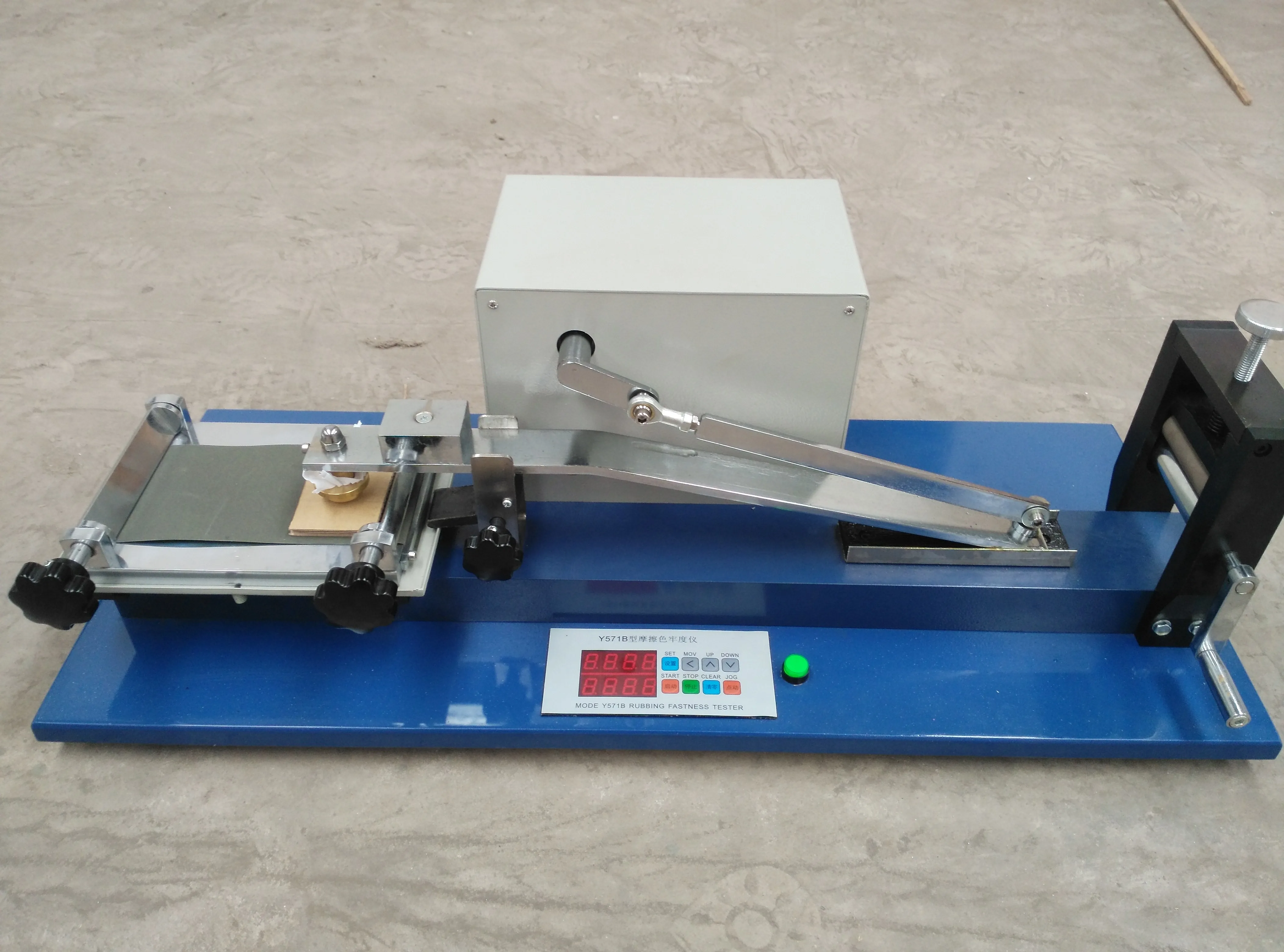 Color fastness friction tester Color fastness tester Test machine Y571B-II type preset type
Color fastness friction tester Color fastness tester Test machine Y571B-II type preset type