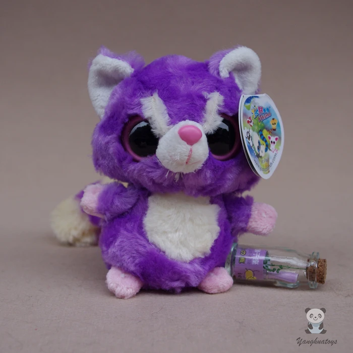 purple panda stuffed animal