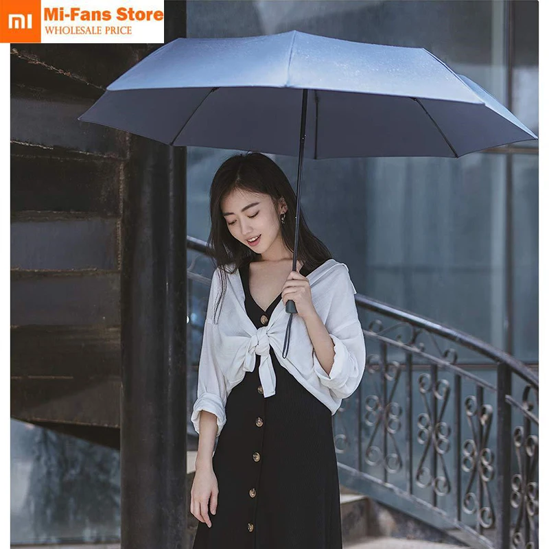 Original Xiaomi 90-minute Large Portable Universal Umbrella For Sun Protection And Rain Protection Anti-UV three folding 309g
Original Xiaomi 90-minute Large Portable Universal Umbrella For Sun Protection And Rain Protection Anti-UV three folding 309g