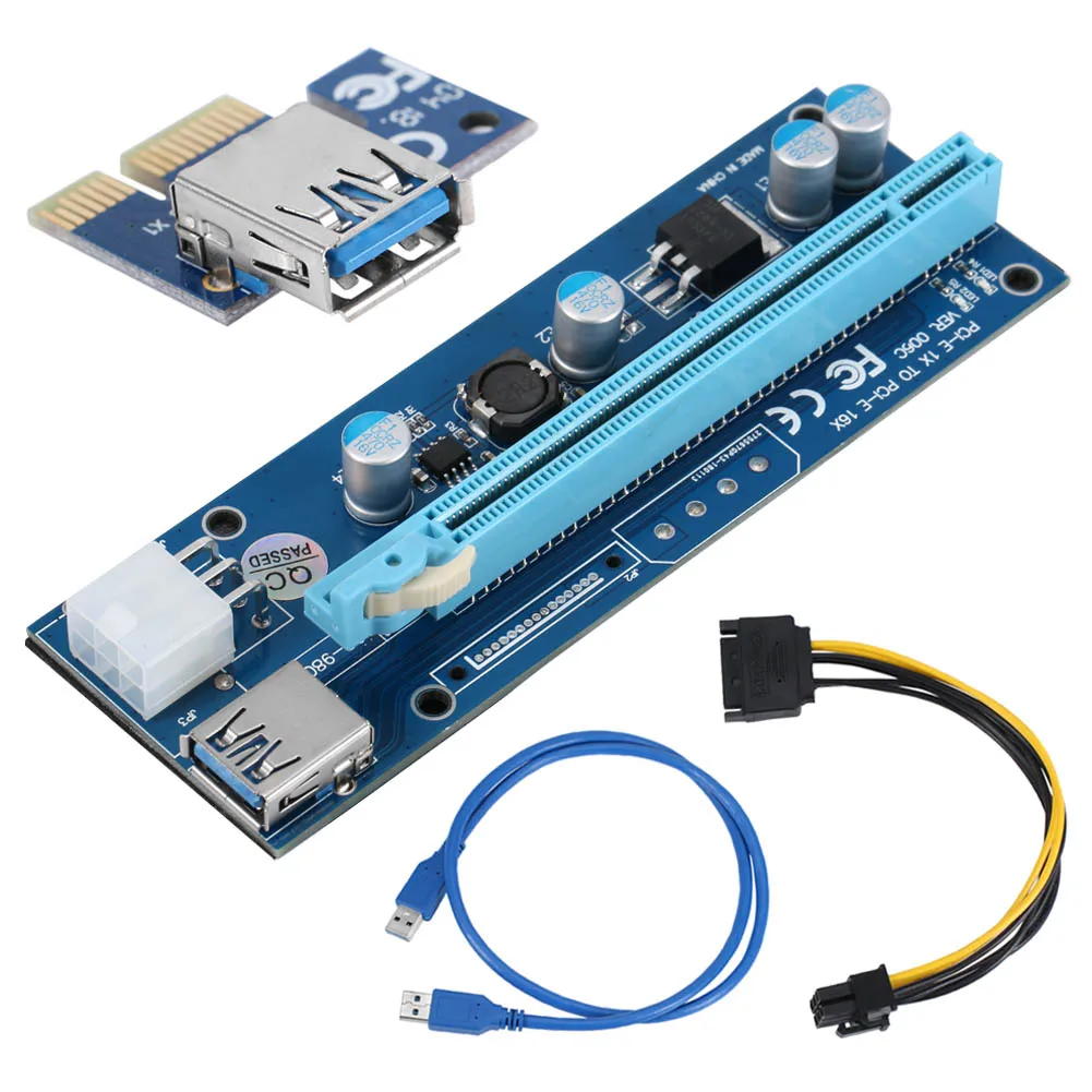 80CM USB 3.0 PCI-E Extender Cable Video Card Motherboard Adapter for Bitcoin Mining EM88
80CM USB 3.0 PCI-E Extender Cable Video Card Motherboard Adapter for Bitcoin Mining EM88