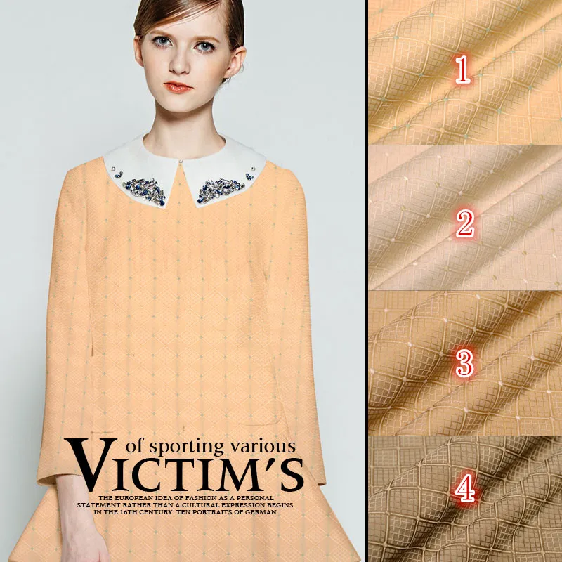 140cm polyester jacquard fabric meter crisp dress coat diy polyester fabric wholesale jacquard polyester fabric cloth
140cm polyester jacquard fabric meter crisp dress coat diy polyester fabric wholesale jacquard polyester fabric cloth