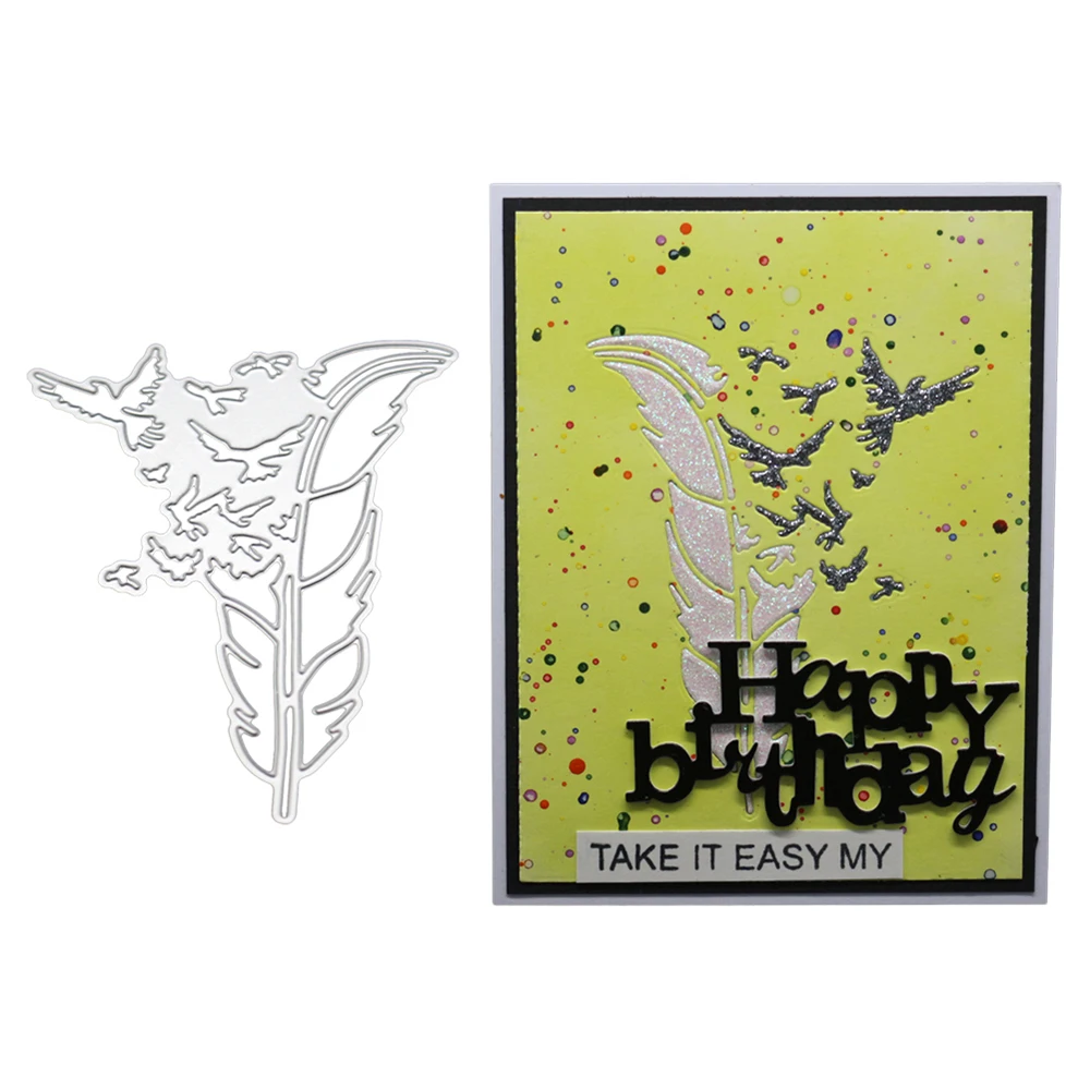 Feather Frame Metal Die Cuts Cutting Dies For DIY Scrapbooking Embossing Paper Cards Making Decorative Crafts New 2019 Die
Feather Frame Metal Die Cuts Cutting Dies For DIY Scrapbooking Embossing Paper Cards Making Decorative Crafts New 2019 Die