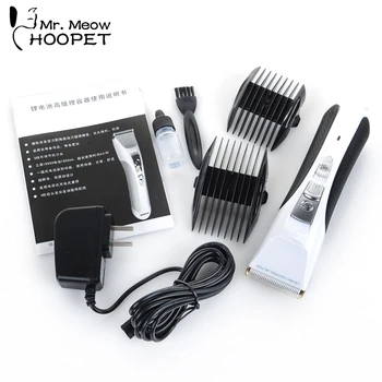 Hoopet Electrical Pet Dog Hair Trimmers Professional Clippers Grooming Tool Rechargeable Cat Shavers Hair Cutter Dog Haircut
Hoopet Electrical Pet Dog Hair Trimmers Professional Clippers Grooming Tool Rechargeable Cat Shavers Hair Cutter Dog Haircut