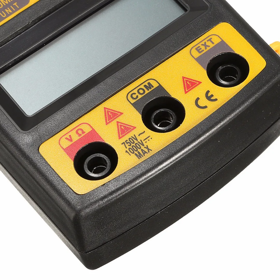 Mayitr DT266 LCD Digital Clamp Meter AC/DC Current Voltage Tester Clamp Multimeter with Test Cable For Measuring Tools