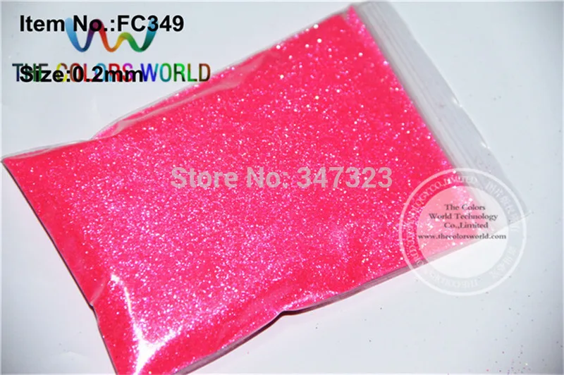 

wholesale 0.2mm 008 size Shinning Rainbown dark pink Colorful Glitter Powder