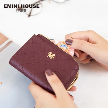 EMINI HOUSE Diamond Lattice Split Leather Mini Wallet Card Holder Organizer Women Wallet Ladies Purse Zipper Short Wallet
EMINI HOUSE Diamond Lattice Split Leather Mini Wallet Card Holder Organizer Women Wallet Ladies Purse Zipper Short Wallet