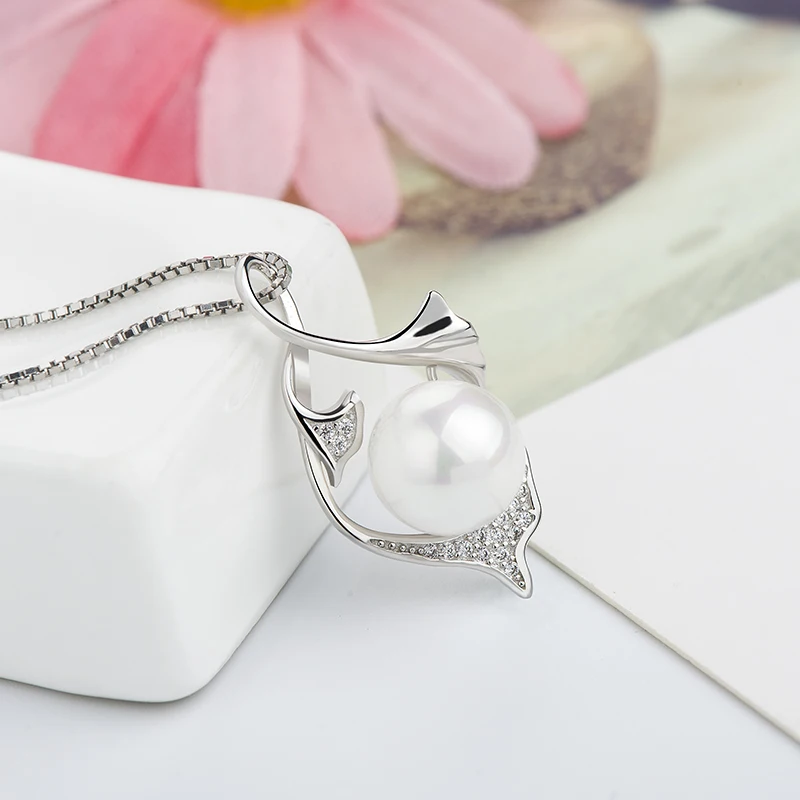 Sterling Silver Necklace Pearls Pendant for Women Clavicle Chain 925 Natural Pearls Anniversary Jewelry Gold Plated with Box
Sterling Silver Necklace Pearls Pendant for Women Clavicle Chain 925 Natural Pearls Anniversary Jewelry Gold Plated with Box