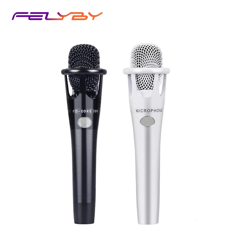 FELYBY E300 Professional Condenser Handheld Microphone for Computer Studio Live Rrecording karaoke Microphone
FELYBY E300 Professional Condenser Handheld Microphone for Computer Studio Live Rrecording karaoke Microphone