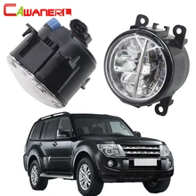 Cawanerl For Mitsubishi Pajero IV Van V80 V90 Box 2007 2012 Car LED Fog Light 4000LM