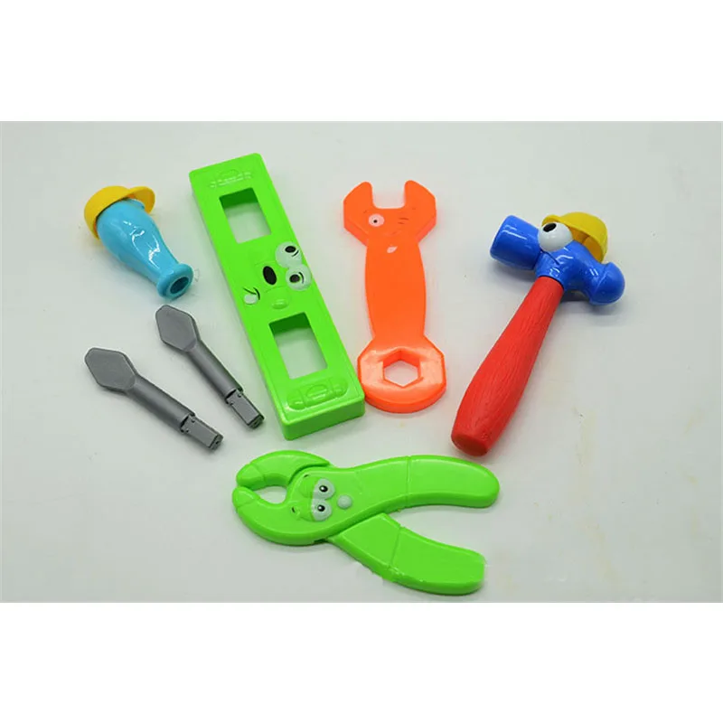 Cool Kids toys boys Hammer tool toys Seven-piece set Juguetes para los ni os Jouet garcon Zabawki dla dzieci Construction tools
Cool Kids toys boys Hammer tool toys Seven-piece set Juguetes para los ni os Jouet garcon Zabawki dla dzieci Construction tools