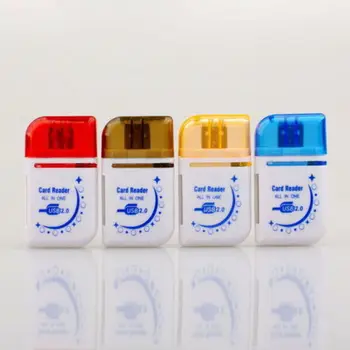 Lot 10pcs Blue Moon All in 1 USB 2.0 Stick Up to 32GB Memory Card Reader for Memory Stick Pro Duo Micro SD,TF,M2,SD Random Color
Lot 10pcs Blue Moon All in 1 USB 2.0 Stick Up to 32GB Memory Card Reader for Memory Stick Pro Duo Micro SD,TF,M2,SD Random Color