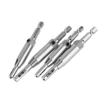 Fixmee 5/64" 7/64" 9/64" 11/64" Self-Centering Hinge Wood Reaming Drill Bits Tool Set
Fixmee 5/64" 7/64" 9/64" 11/64" Self-Centering Hinge Wood Reaming Drill Bits Tool Set