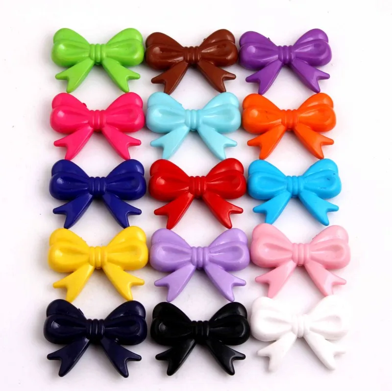 Kwoi vita 47mm 60pcs single Color acrylic solid bow Beads for colorful Chunky beads necklaceWholesales
Kwoi vita 47mm 60pcs single Color acrylic solid bow Beads for colorful Chunky beads necklaceWholesales